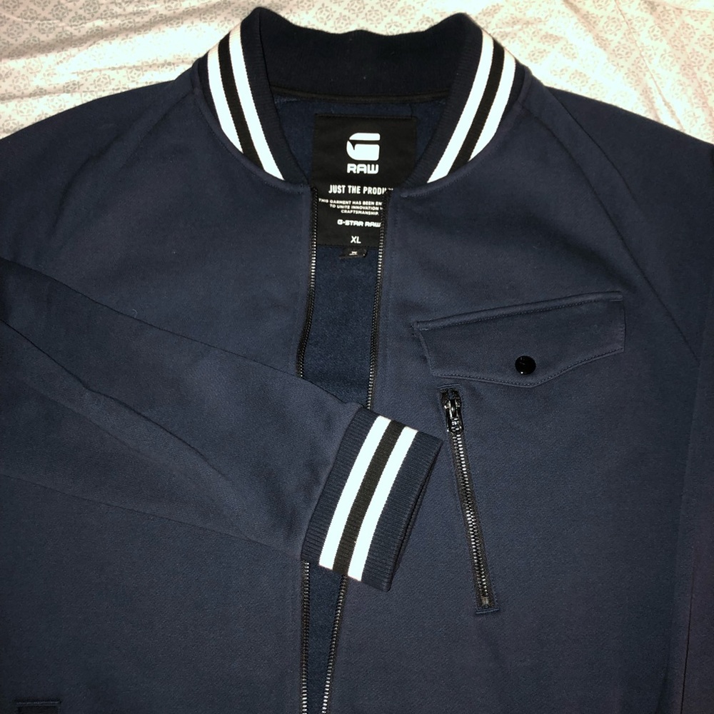 G Star Track Jacket - Navy